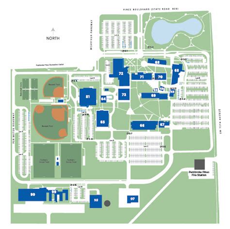 Broward College North Campus Map