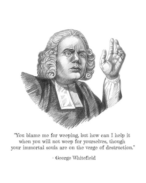 George Whitefield & Quote Portrait Sketch Art Reformed - Etsy