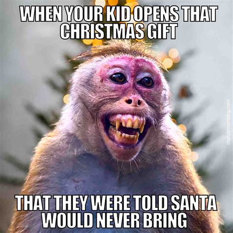 December 14 Meme Of The Day: No Monkeying Around Christmas