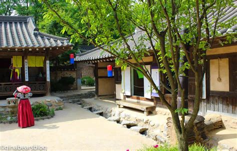 Traditional Korean Folk Village in Yongin - Gina Bear's Blog