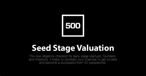 Seed Stage Valuation