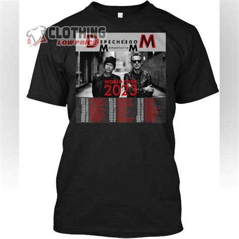 Depeche Mode Memento Mori World Tour 2023 Merch, Depeche Mode Enjoy The Silence T-Shirt | Shirts ...