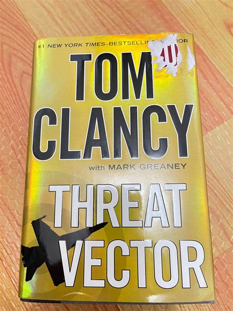 Tom Clancy Threat Vector, Hobbies & Toys, Books & Magazines, Fiction ...