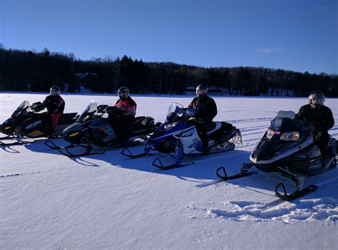 Snowmobiling Presque Isle WI to Bergland MI to Watersmeet MI ...