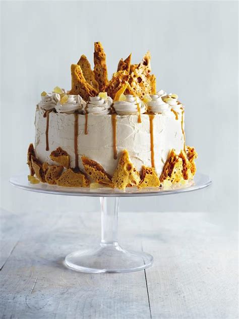 The most brilliant Bake Off yet: Bonfire night ginger cake with cinder toffee | Daily Mail Online