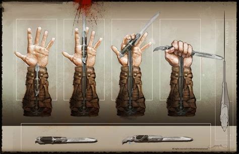 Connor's Hidden Blades by Okmer on DeviantArt | Hidden blade, Assassin, Assassins creed