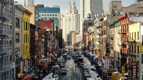 New York City Street HD Wallpaper Free Download