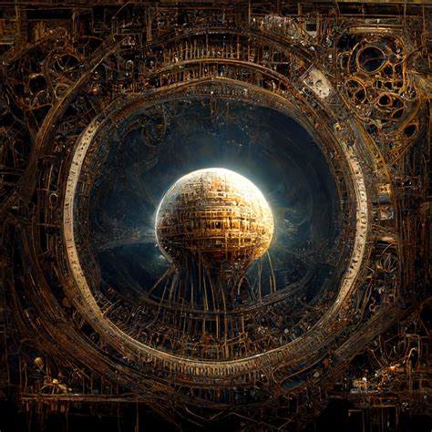 Adam Bandel - Steampunk Dyson Sphere