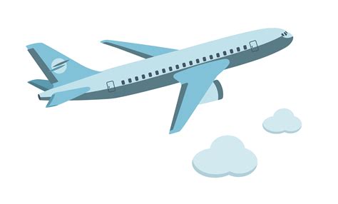 Download The Flying Plane Aircraft Vector In Airplane Clipart PNG Free ...