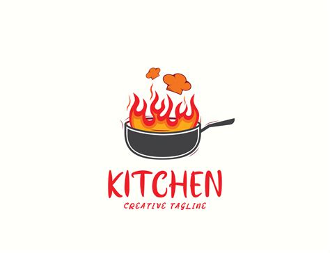 Kitchen cooking logo design 8212809 Vector Art at Vecteezy