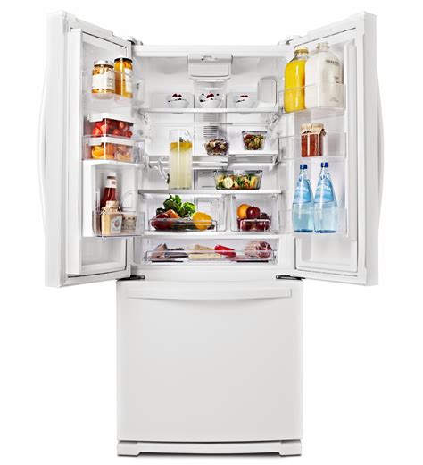 Whirlpool Refrigerator Brand: Whirlpool WRF560SEYW White Refrigerator