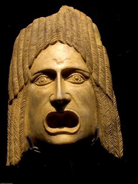 roman theater mask | Theatre masks, African masks, Roman theatre