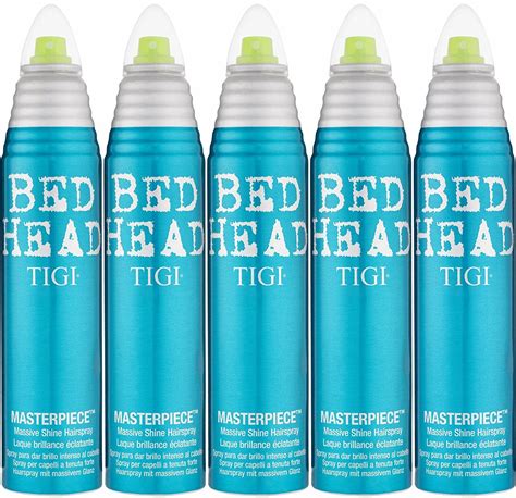 BED HEAD by Tigi MASTERPIECE SHINE HAIR SPRAY 9.5 OZ ( Package Of 5 ...