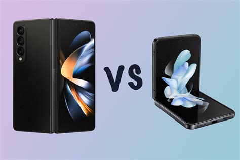 Samsung Galaxy Z Fold 4 vs Z Flip 4: Differences compared