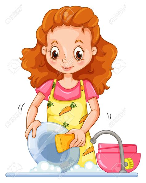 Washing Dishes Cartoon Images ~ Washing Dishes Cartoon Boy | Boddeswasusi