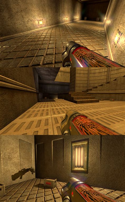 New Quake 2 screenshots showcase improved high quality 3D weapon models