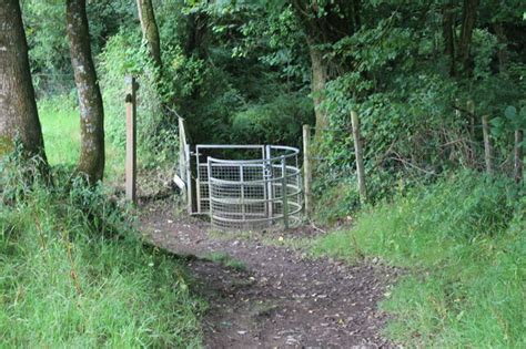 Kissing gate in woodland, Bush © M J Roscoe cc-by-sa/2.0 :: Geograph Britain and Ireland