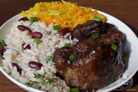 Jamaican Oxtail (Pressure Cooker Method) - Serenity Food | Recipe | Coconut rice and beans ...