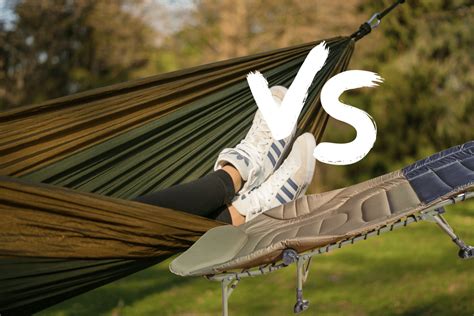 Camping Cot Vs. Hammock: Detailed Comparison with Tables