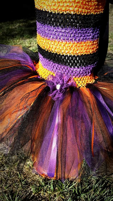 Halloween Tutu Dress Colorful Fun Infant Toddler Girls - Etsy