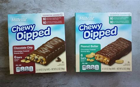 Millville Chewy Dipped Granola Bars | Aldi Reviewer