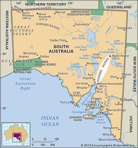 Flinders Ranges | Australia, Map, & Facts | Britannica