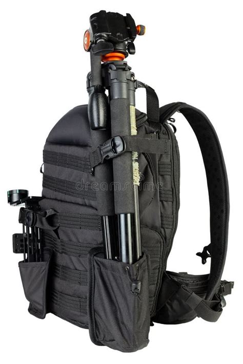 Black Professional Tactical Molle Black Photo Backpack with Trip Stock ...