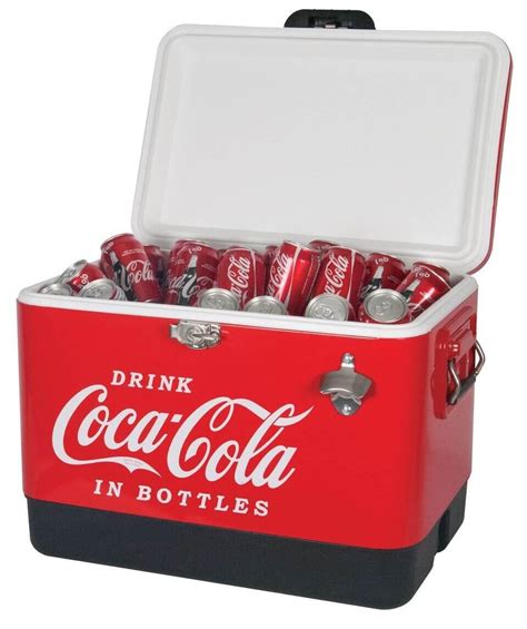 Coca-Cola Retro Ice Chest - 54Q - Coolers - Goods | Coke Store Picnic ...