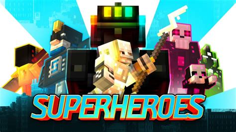 [Map] Superheroes [Bedrock Edition] - Minecraft.fr