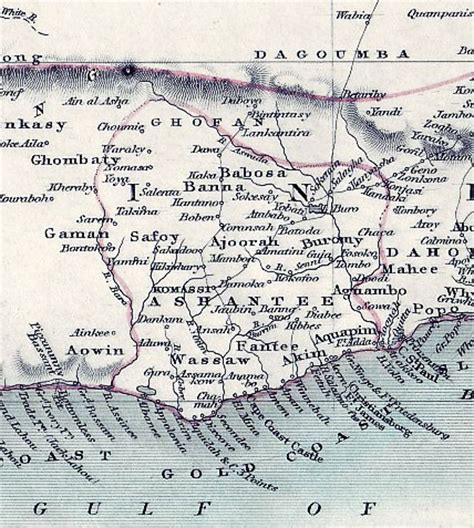 Ghana Tribes Map - My Maps