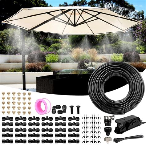 Amazon.com: Misters for Outside Patio, Outdoor Misting Cooling System for Patio, Water Mister ...