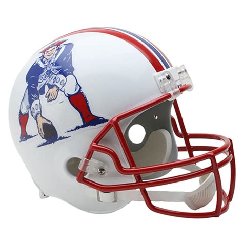 Riddell New England Patriots Throwback 1990-1992 VSR4 Full-Size Authentic Helmet