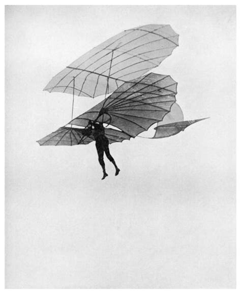 Otto Lilienthal makes one of his last flights 1896 Otto Lilienthal ...