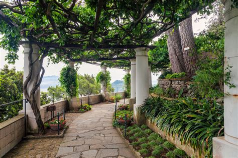 Isle of Capri - Villa San Michele | A pathway leads through … | Flickr