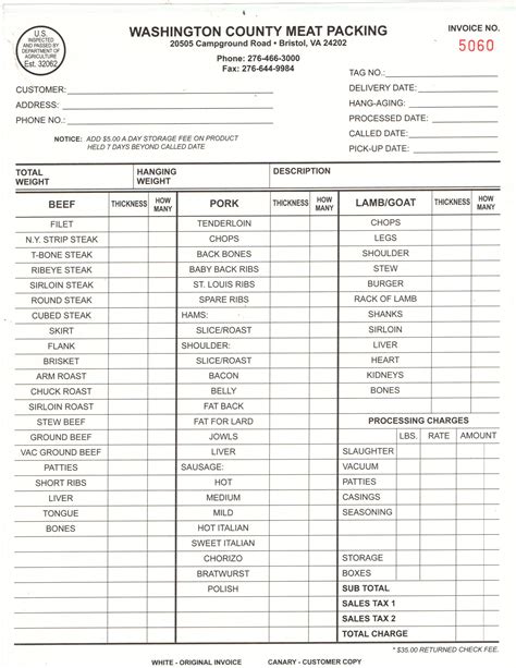 Price Sheet & Cut Sheet | A&M Farms Grass Fed Beef