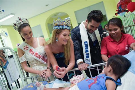 IN PHOTOS: Miss World, Mr World winners visit PGH