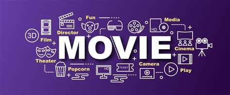 movie vector trendy banner 2236321 Vector Art at Vecteezy