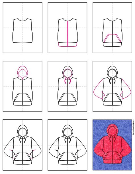 Pferdestärken Bildung Wettbewerbsfähig how to draw a hoodie Säugetier ...