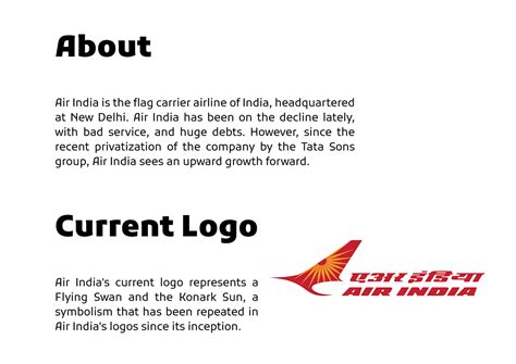 Air India: Logo redesign on Behance