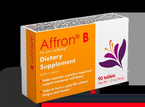 Affron B - to reduce fatigue and tiredness