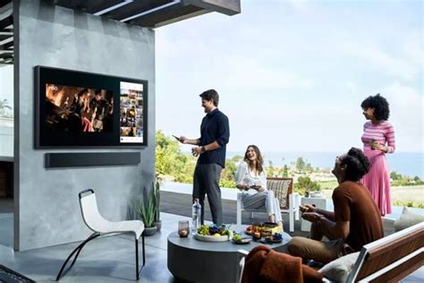 Samsung's Terrace TV is a 4K QLED outdoor TV, available now