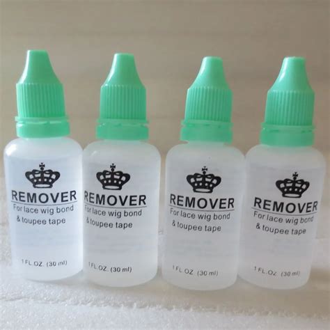 Wholesale 20 bottles lace wig glue remover transparent hair remover for lace wig glue and toupee ...