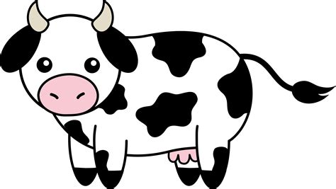 cow clipart transparent background - Clip Art Library