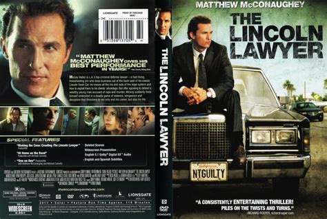 The Lincoln Lawyer - Movie DVD Scanned Covers - The Lincoln Lawyer :: DVD Covers