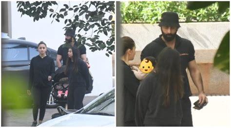 Alia Bhatt and Ranbir Kapoor spotted with baby Raha for the first time ...