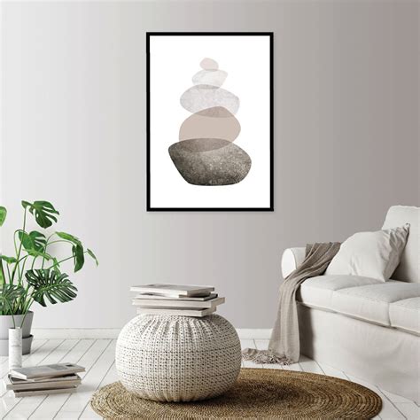 Printable Balancing Stones Wall Art Downloadable Balance - Etsy