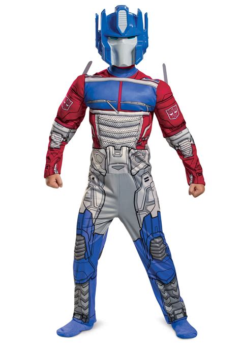 Kid's Transformers Muscle Optimus Prime Costume