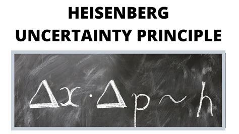 Heisenberg Uncertainty Principle - What Is The Uncertainty Principle?