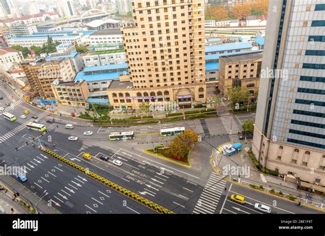 Aerial view of Wuhan city in china. Wuhan skyline Stock Photo - Alamy