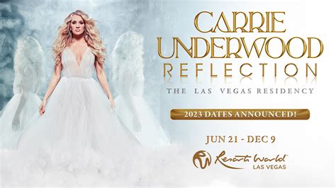 INTERNATIONAL SUPERSTAR CARRIE UNDERWOOD ANNOUNCES 2023 RETURN TO LAS VEGAS WITH HER CRITICALLY ...